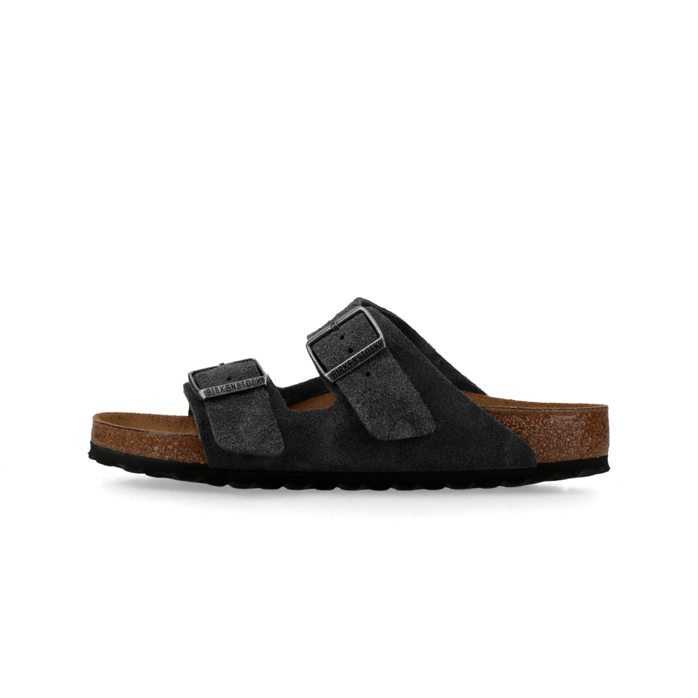 Birkenstock Arizona Suede Leather - Regular (charcoal)
