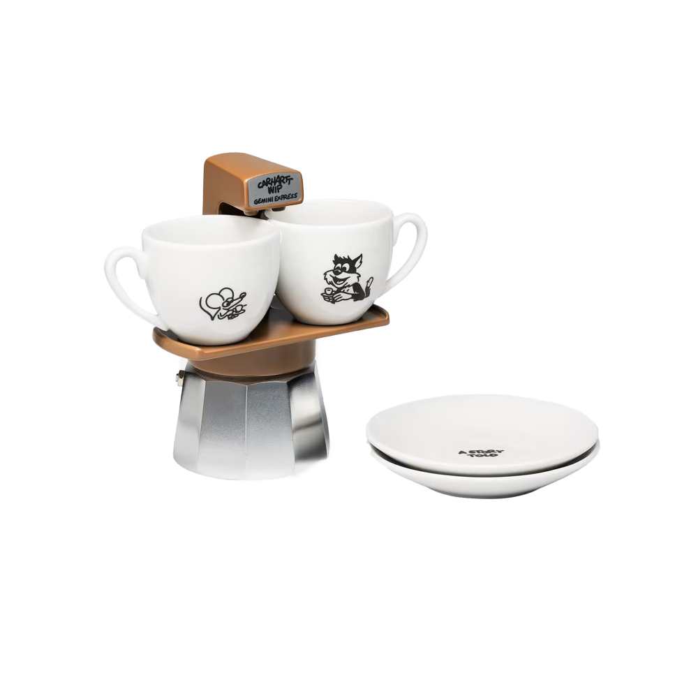 Carhartt WIP x Gemini Express Coffee Break Espresso Maker (brown) -